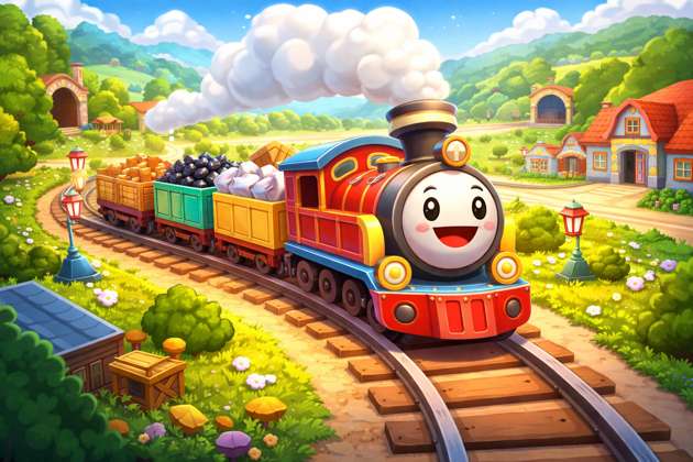 Rail Rush - Jabali AI Poster
