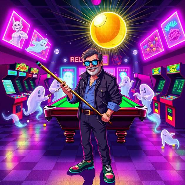 Neon Rack Royale - Jabali AI Poster