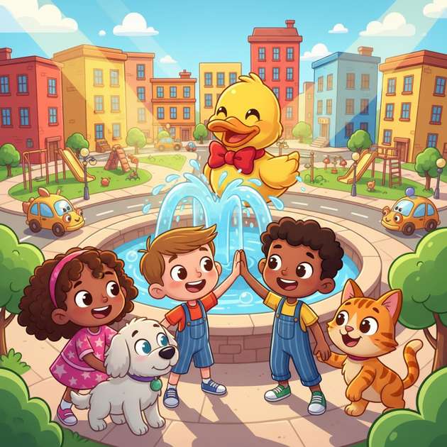 Animal Helpers Adventure - Jabali AI Poster