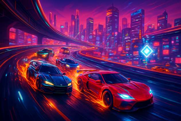 Skyline Rush: Urban Combat - Jabali AI Poster