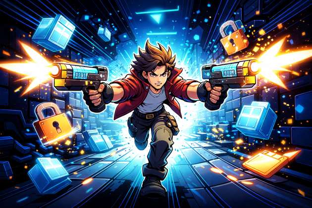Code Quest Gun Save Edition - Jabali AI Poster