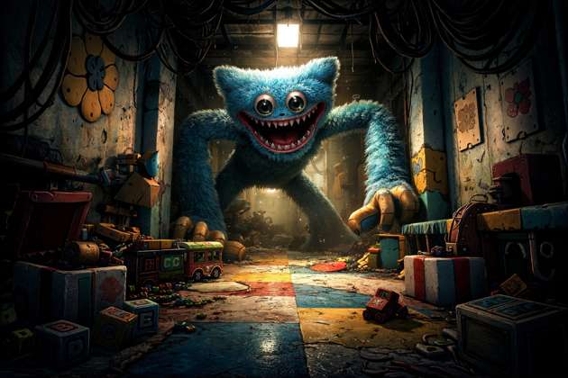Poppy Playtime Nightmare - Jabali AI Poster