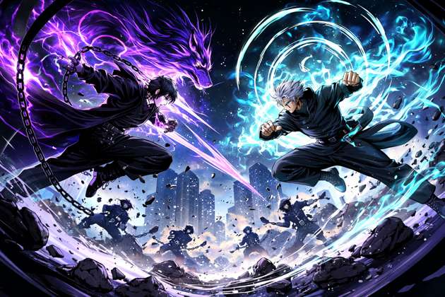 Shadow Awakening Clash MUGEN - Jabali AI Poster