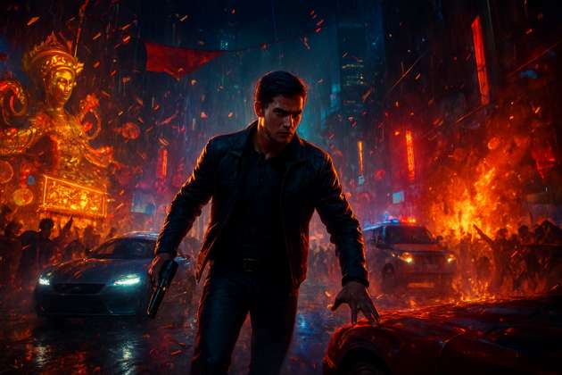 Festival City Riot - Jabali AI Poster