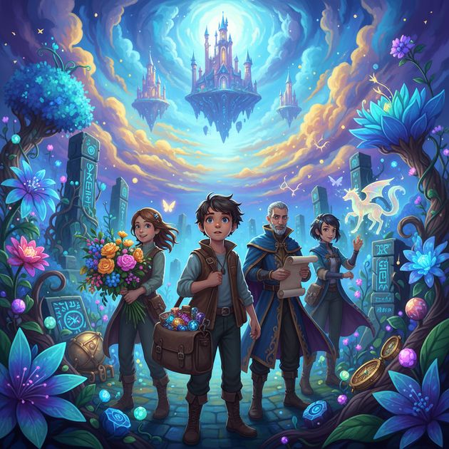 Aetheris: Island of Secrets - Jabali AI Poster