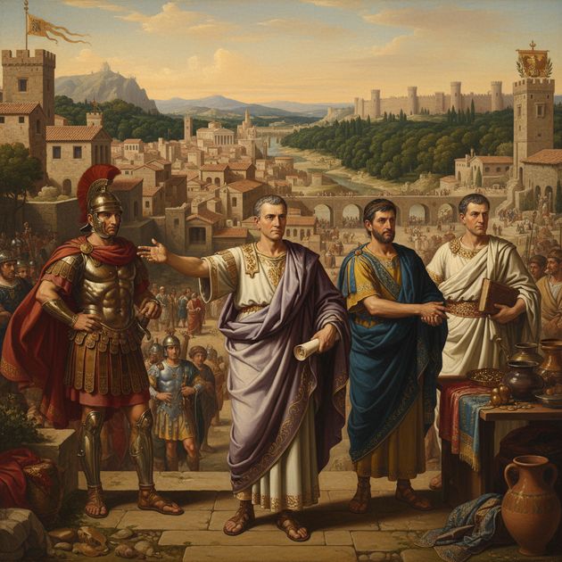 Governor of Rome - Jabali AI Poster