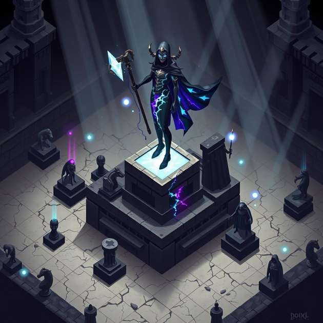 Obsidian Gambit - Jabali AI Poster