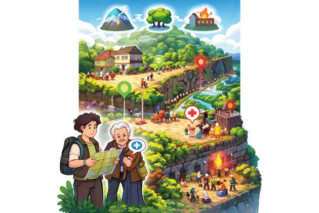 Aldea Preparada ante el Riesgo - Jabali AI Poster