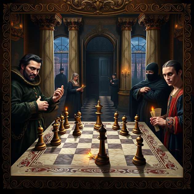 Court of Living Pieces - Jabali AI Poster