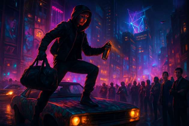 ArtFest: Neon Rebellion - Jabali AI Poster