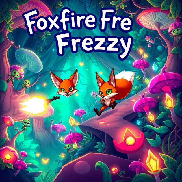 Foxfire Frenzy - Jabali AI Poster