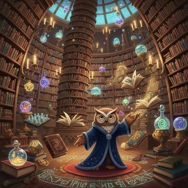 The Endless Library Quiz - Trivia Game by Jabali AI