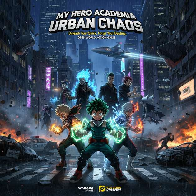 My Hero Academia: City Unleashed - Jabali AI Poster