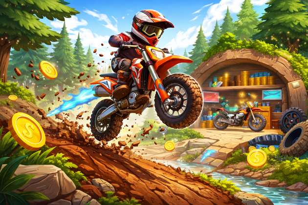 MudRush Nitro Garage Rally - Jabali AI Poster
