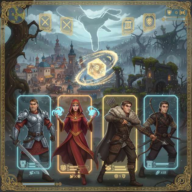 Russian DND Solo Adventure - Jabali AI Poster