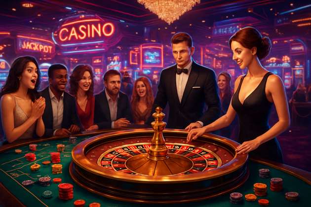 Roulette Royale: Vegas Nights - Jabali AI Poster