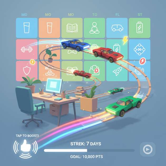 Turbo Tap Rivals - 3D Racing by Jabali AI