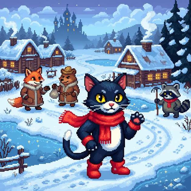 Frostpaw: Countryside Heist - Jabali AI Poster