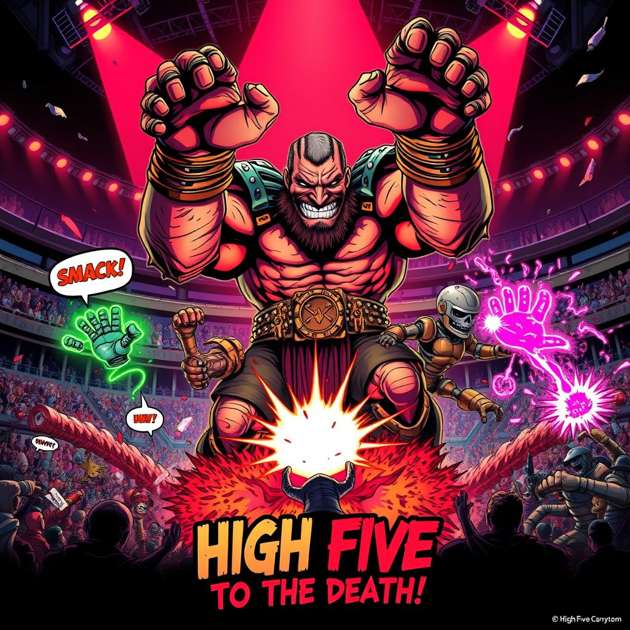 High Five Carnage - Jabali AI Poster