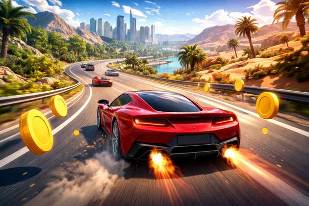 Nitro Rush Racing - Jabali AI Poster