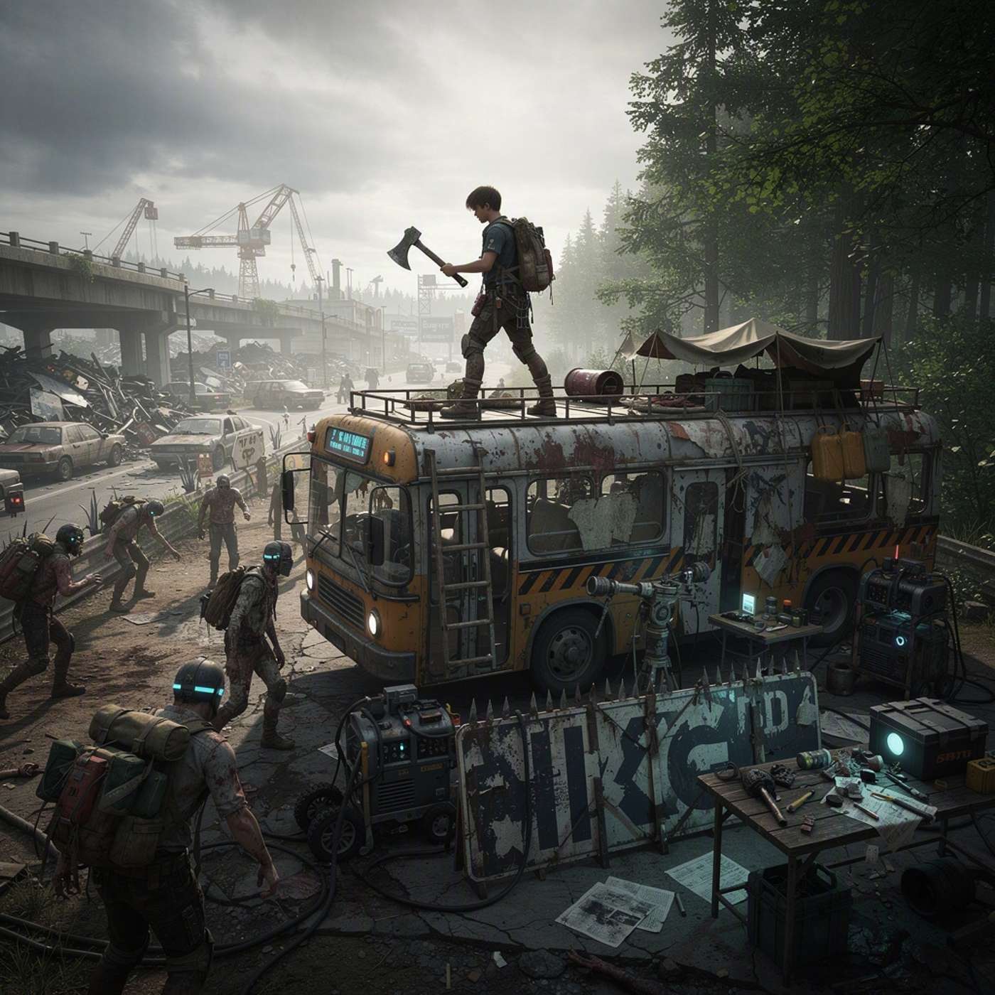 Zombie Crafter Survival game artwork
