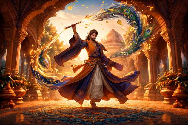 हिंदी हीरो रन - Jabali AI Poster