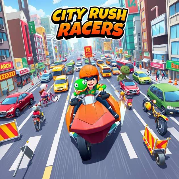 City Rush Racers - Jabali AI Poster