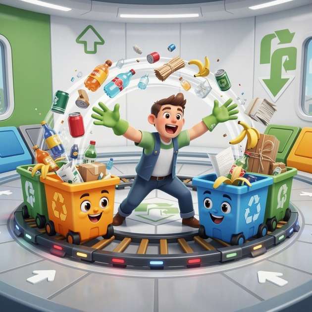 Bin Blitz Swap - Jabali AI Poster