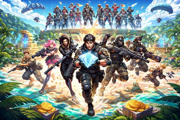 Diamond Royale Battlegrounds - Jabali AI Poster