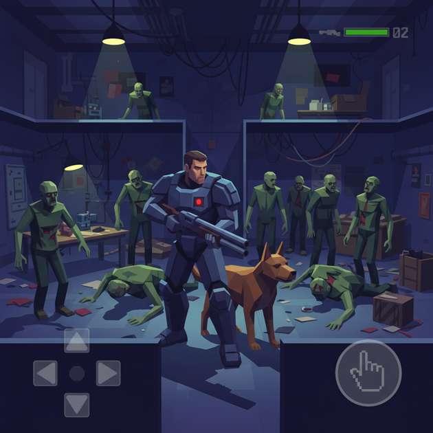 Bark & Blast Brigade - Jabali AI Poster