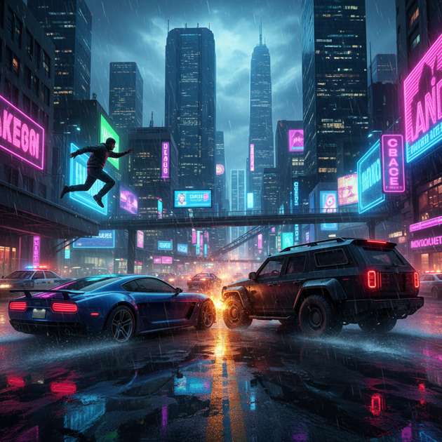 Turbo City Unleashed - Jabali AI Poster