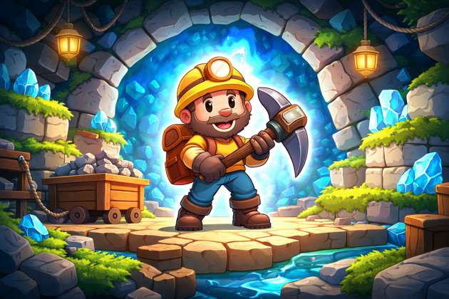 Stone Miner - Jabali AI Poster
