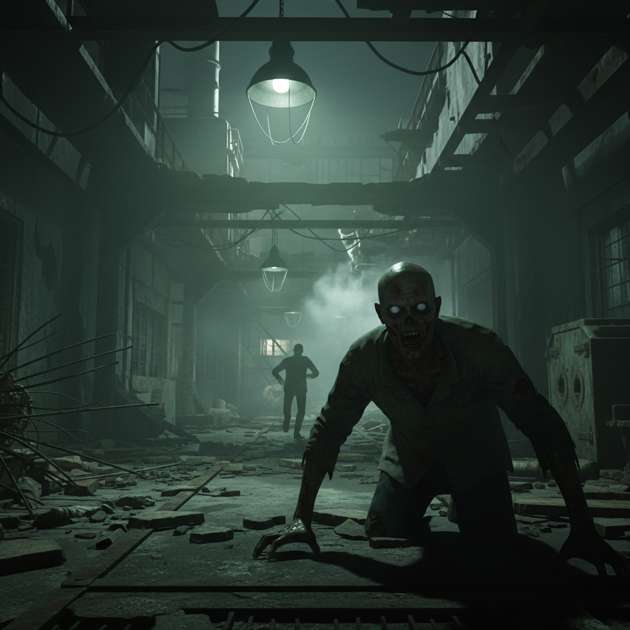 Zombie Stalker - Jabali AI Poster