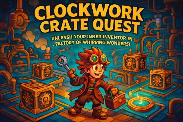 Clockwork Crate Quest - Jabali AI Poster