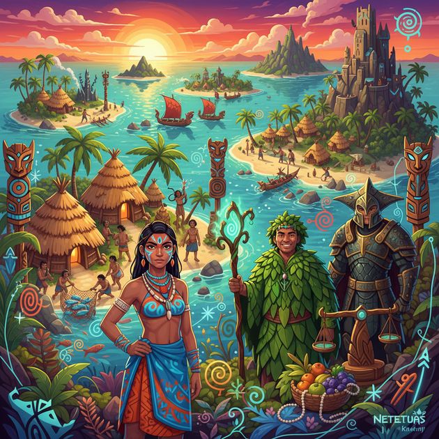 Isles of the Ancestors - Jabali AI Poster