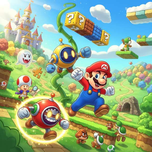 Super Mario: Team Quest - Adventure RPG by Jabali AI