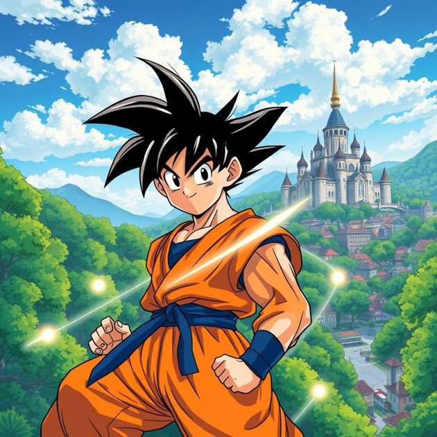 Dragon Legend: Goku's Quest - Jabali AI Poster
