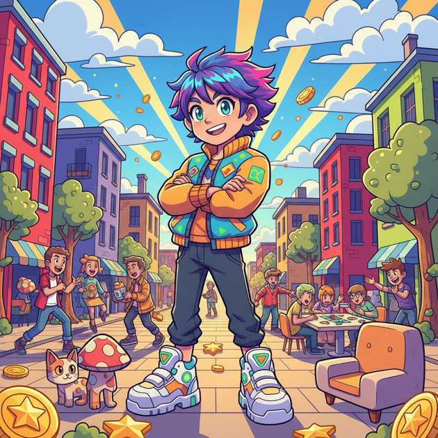 Mystic Fruit Islands - Jabali AI Poster