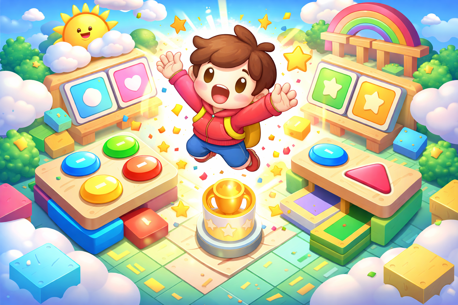 Tiny Tots Game Hub - Instant game by Jabali AI