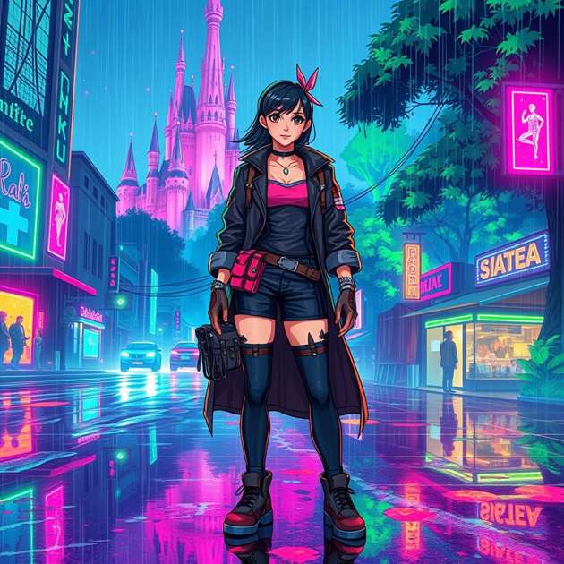 Neon Velocity - Jabali AI Poster