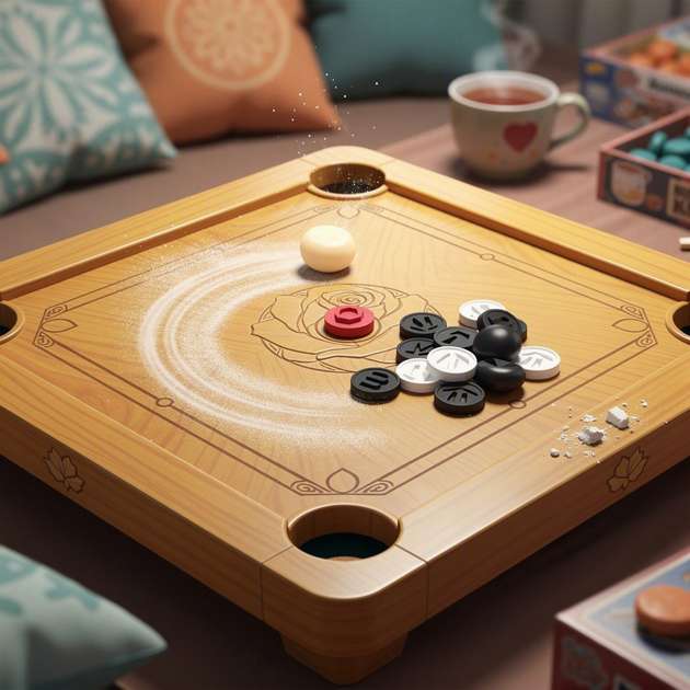 Carrom Clash - Jabali AI Poster