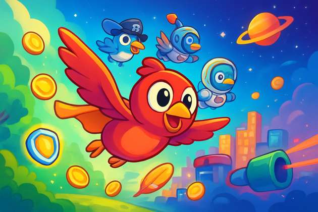 Flappy Flight Adventure - Jabali AI Poster