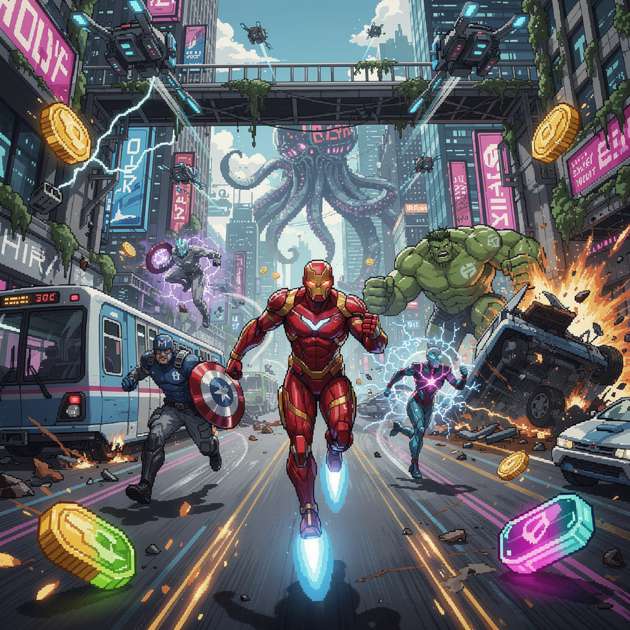 Hero Rush: Alien City - Jabali AI Poster