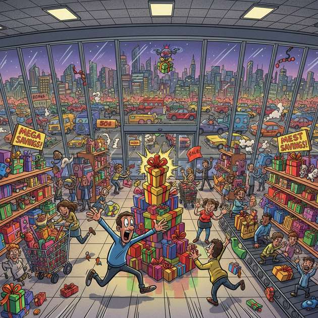 Mall Mayhem Rush - Jabali AI Poster