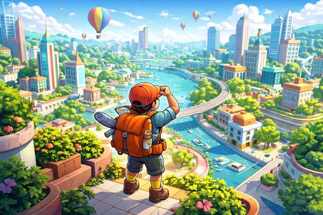 Big City Freeworld 3D - Jabali AI Poster