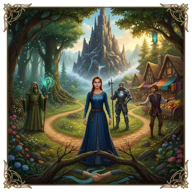 Menders of the Realm - Jabali AI Poster