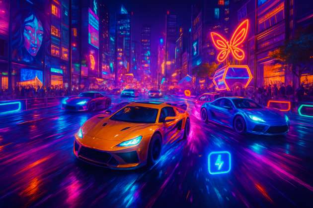 Neon Street Rivals - Jabali AI Poster