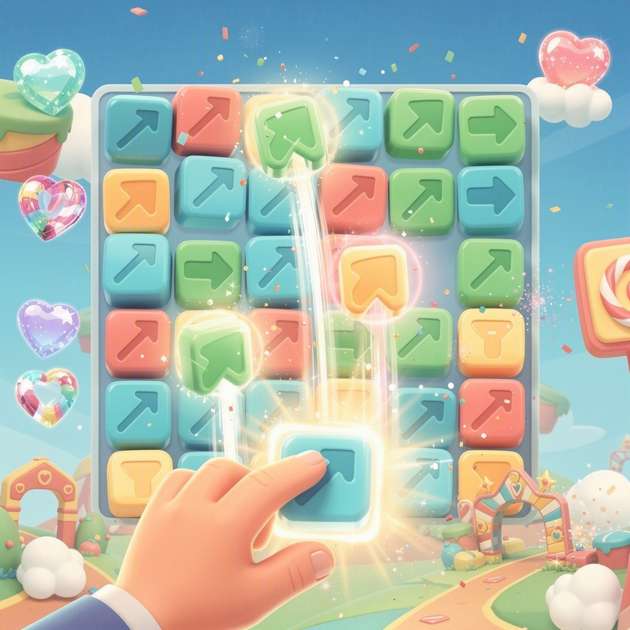 Arrow Rush Hearts - Jabali AI Poster