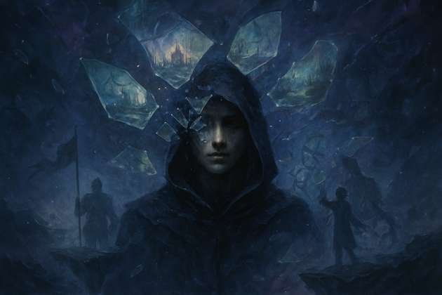 Fractured Realms - Jabali AI Poster