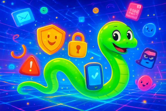 SafeNet Snake: Protect the Net! - Jabali AI Poster